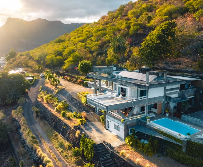 Villa Cambier Vue de la façade - Muse Villa