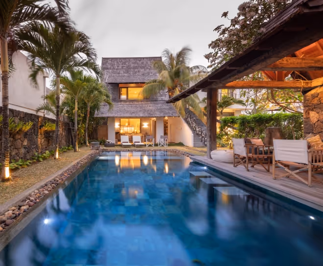 Villa Cambresi Vue sur la piscine - Villa Muse