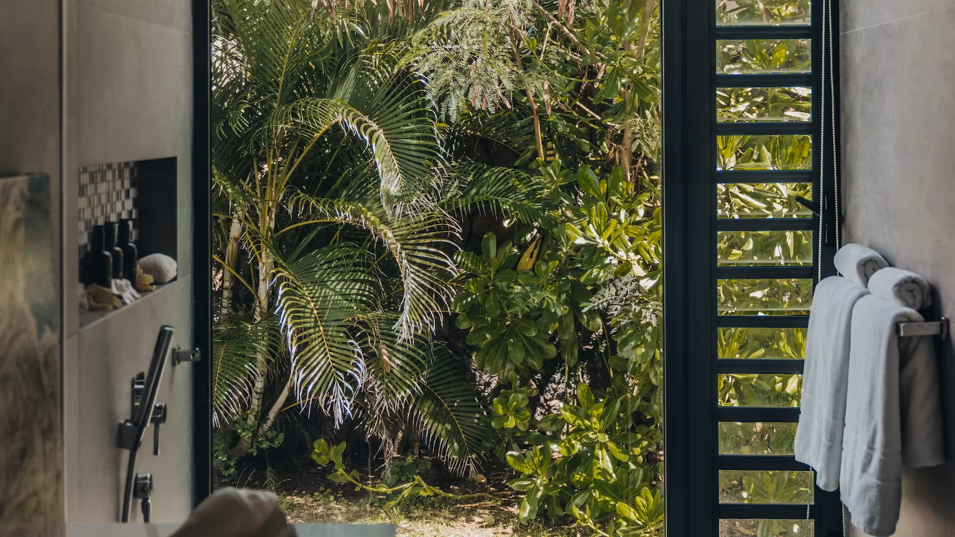 Bathroom views to die for