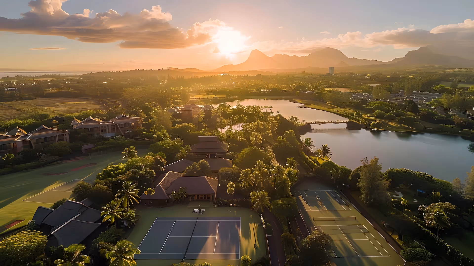 Cours de tennis - Muse Villa