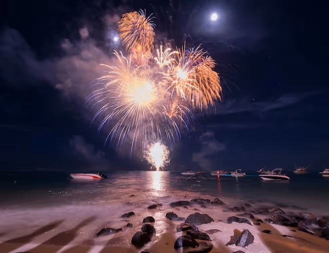 Fireworks Display - Muse Villa