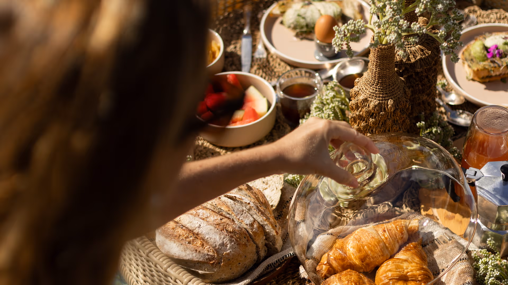 Petit-déjeuner Flottant - Muse Villas
