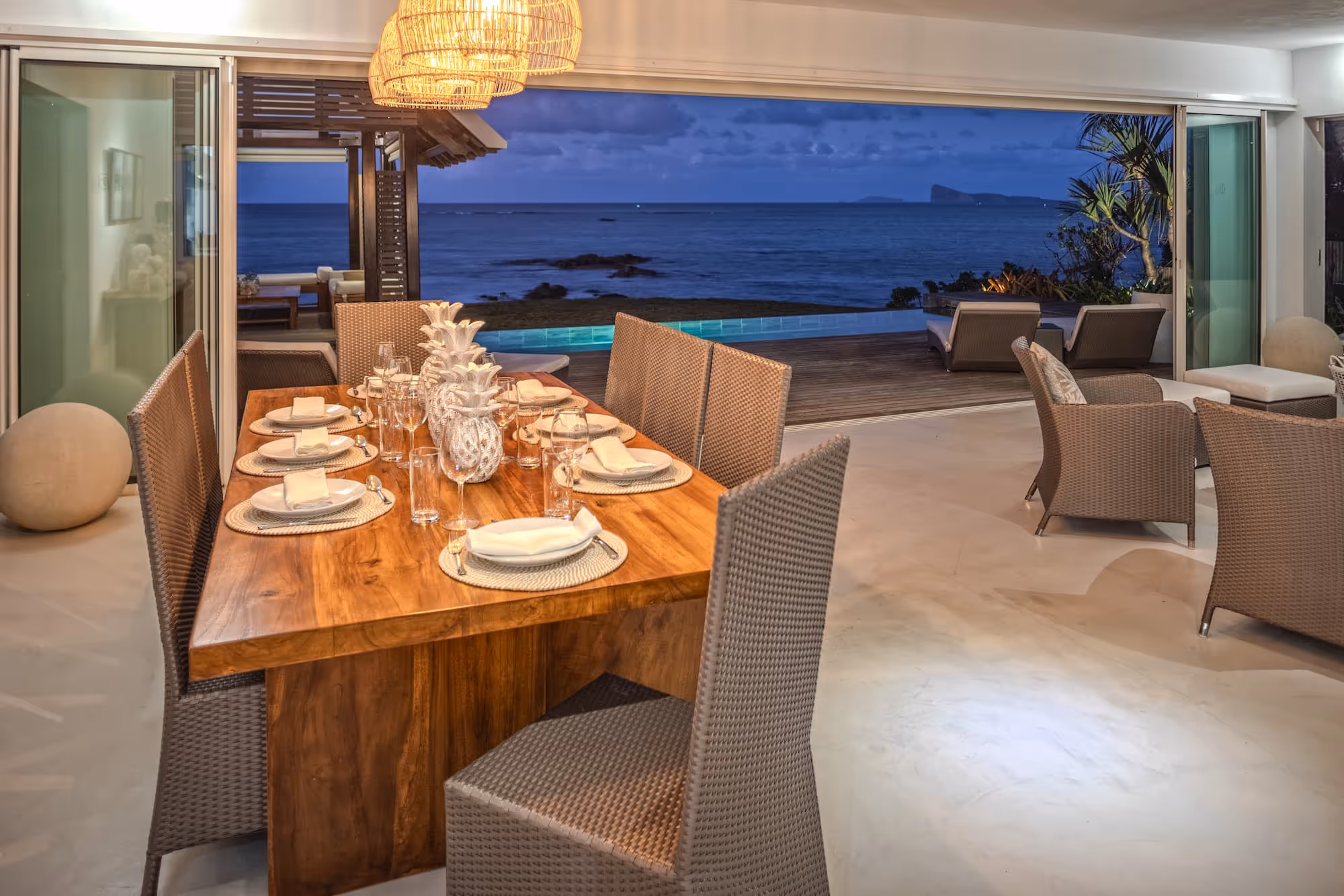 Private villas for Christmas in Mauritius