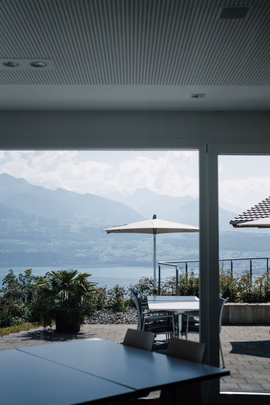 Vue des salles de séminaire