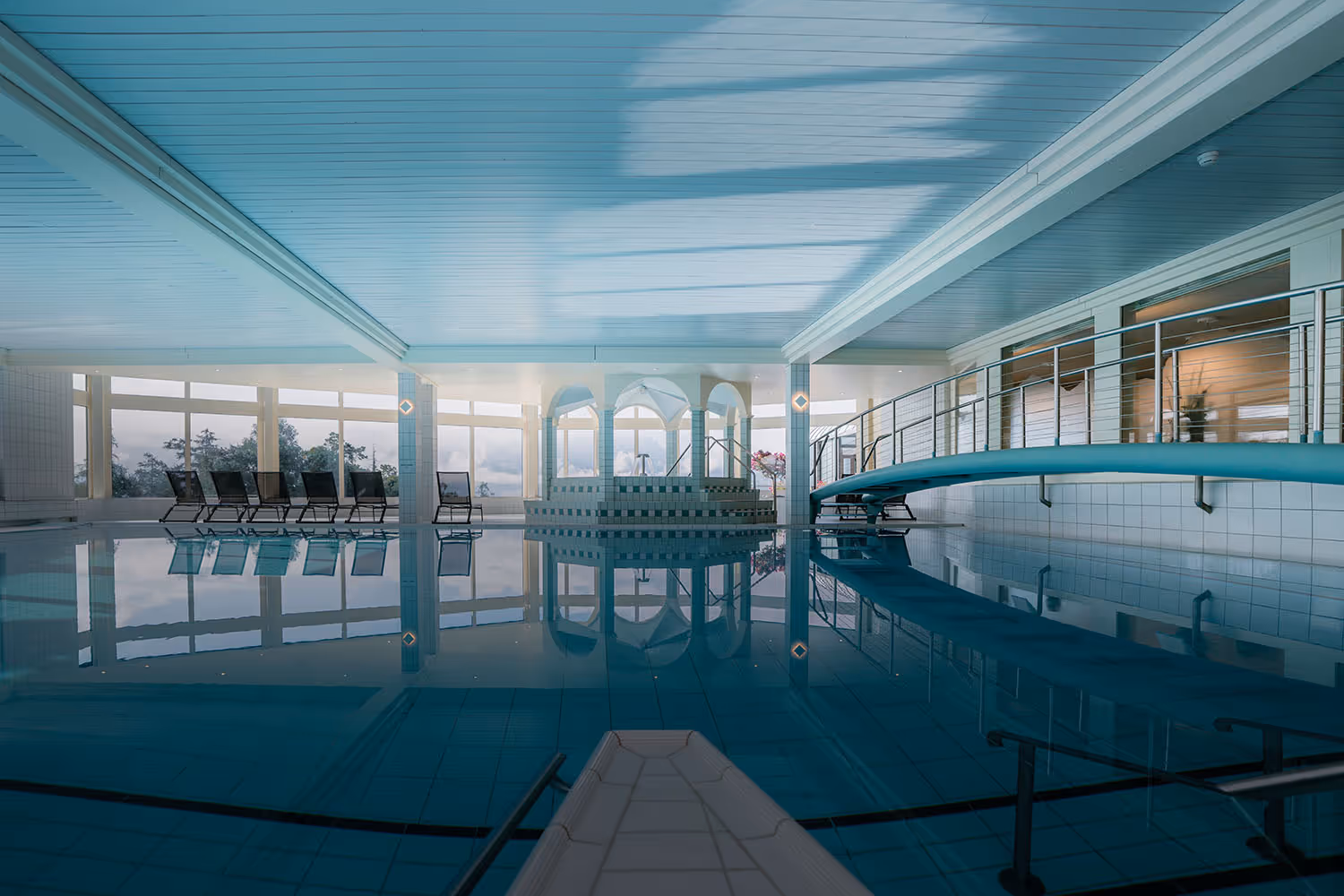 Schwimmen im Solbad