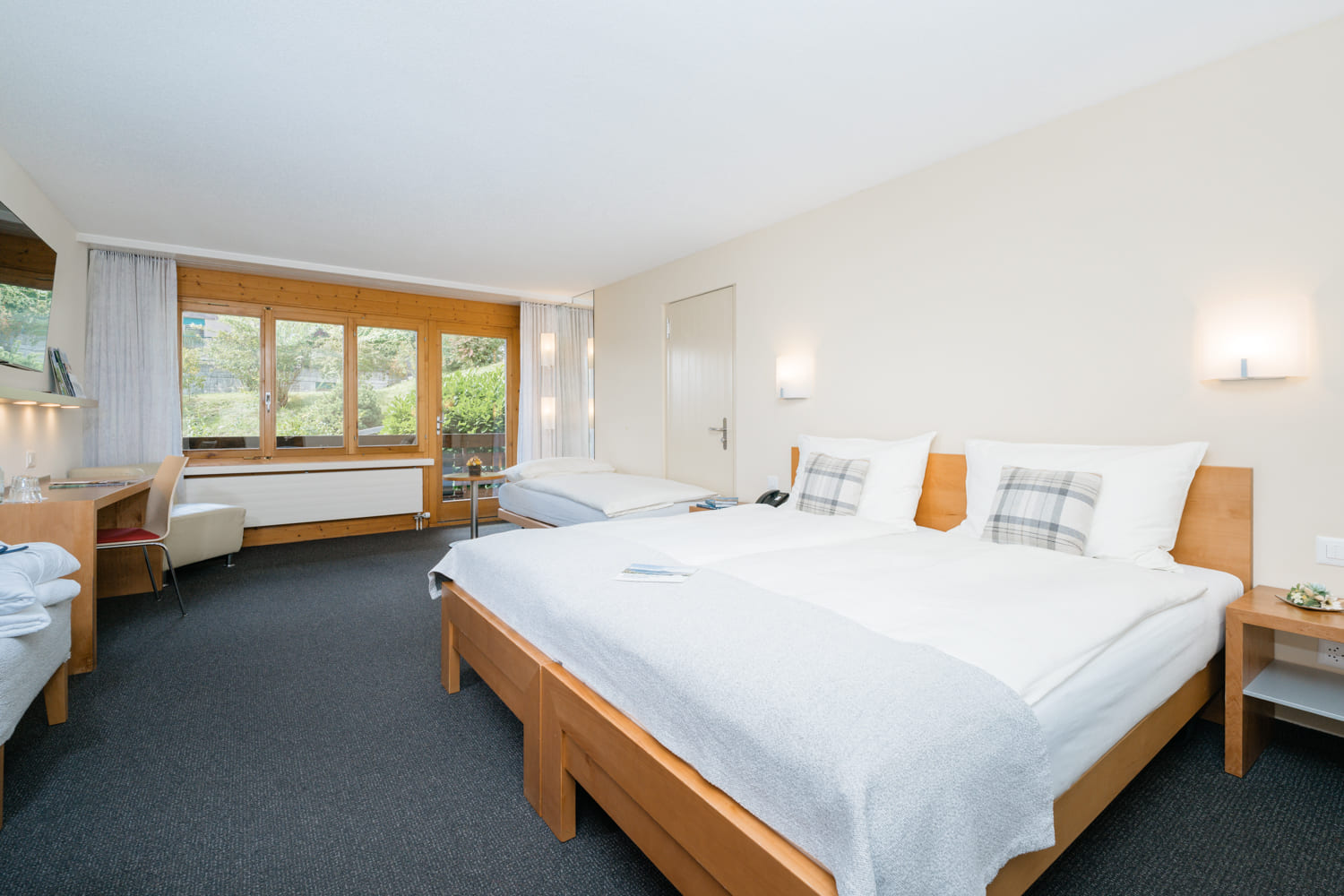 Chambre familiale avec balcon