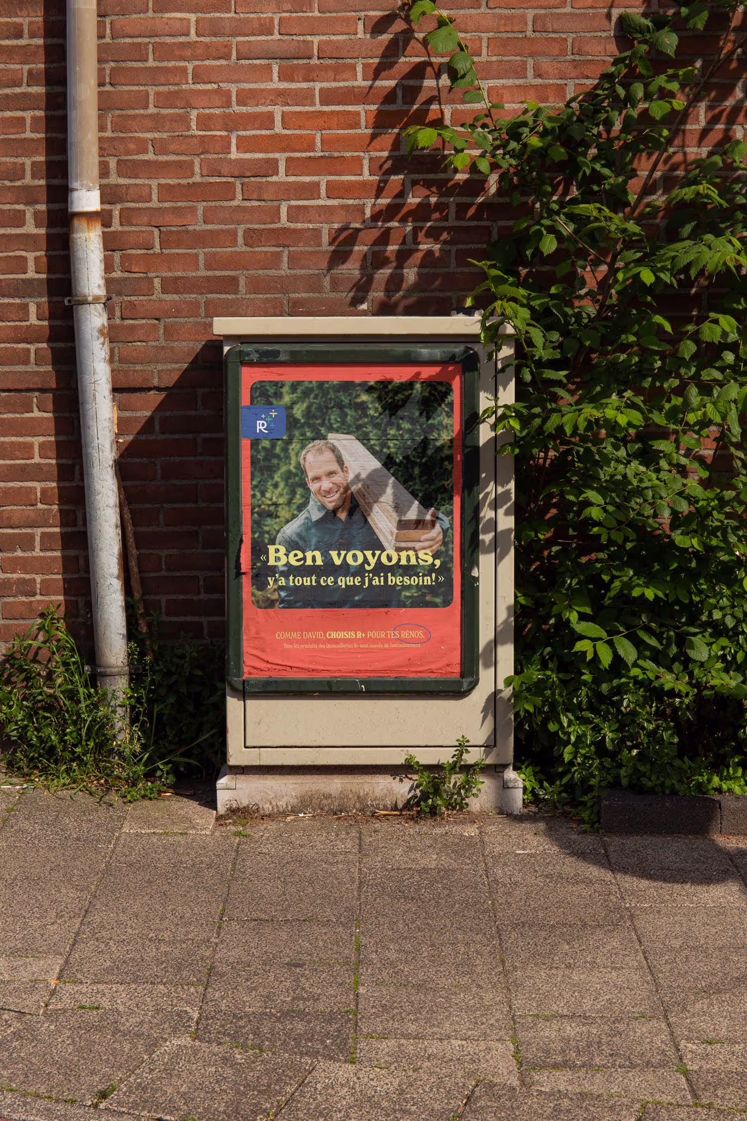 Affiche de campagne de Réemploi +