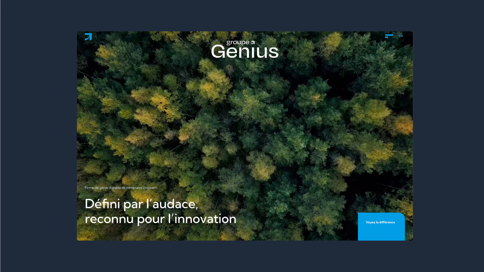Site Web de Groupe Genius