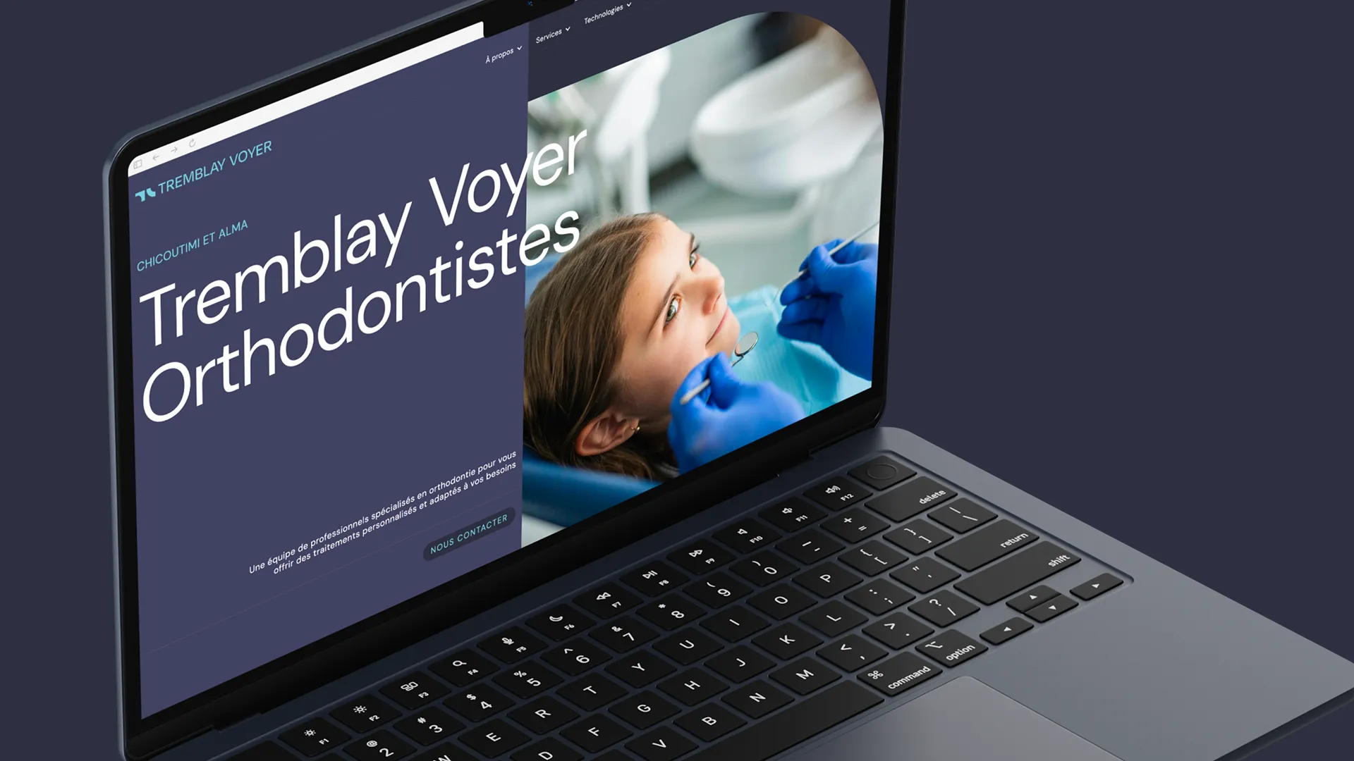 Site Web de Tremblay Voyer orthodontistes