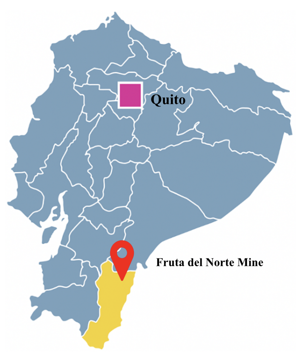 Fruta del Norte Mine, southern Ecuador