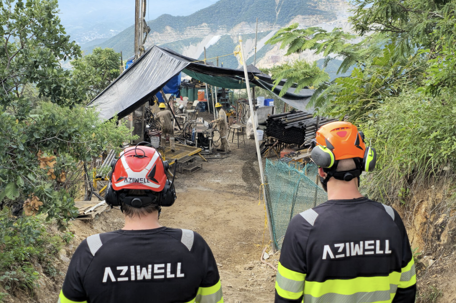 Teamwork is the key to successful drilling operations.
