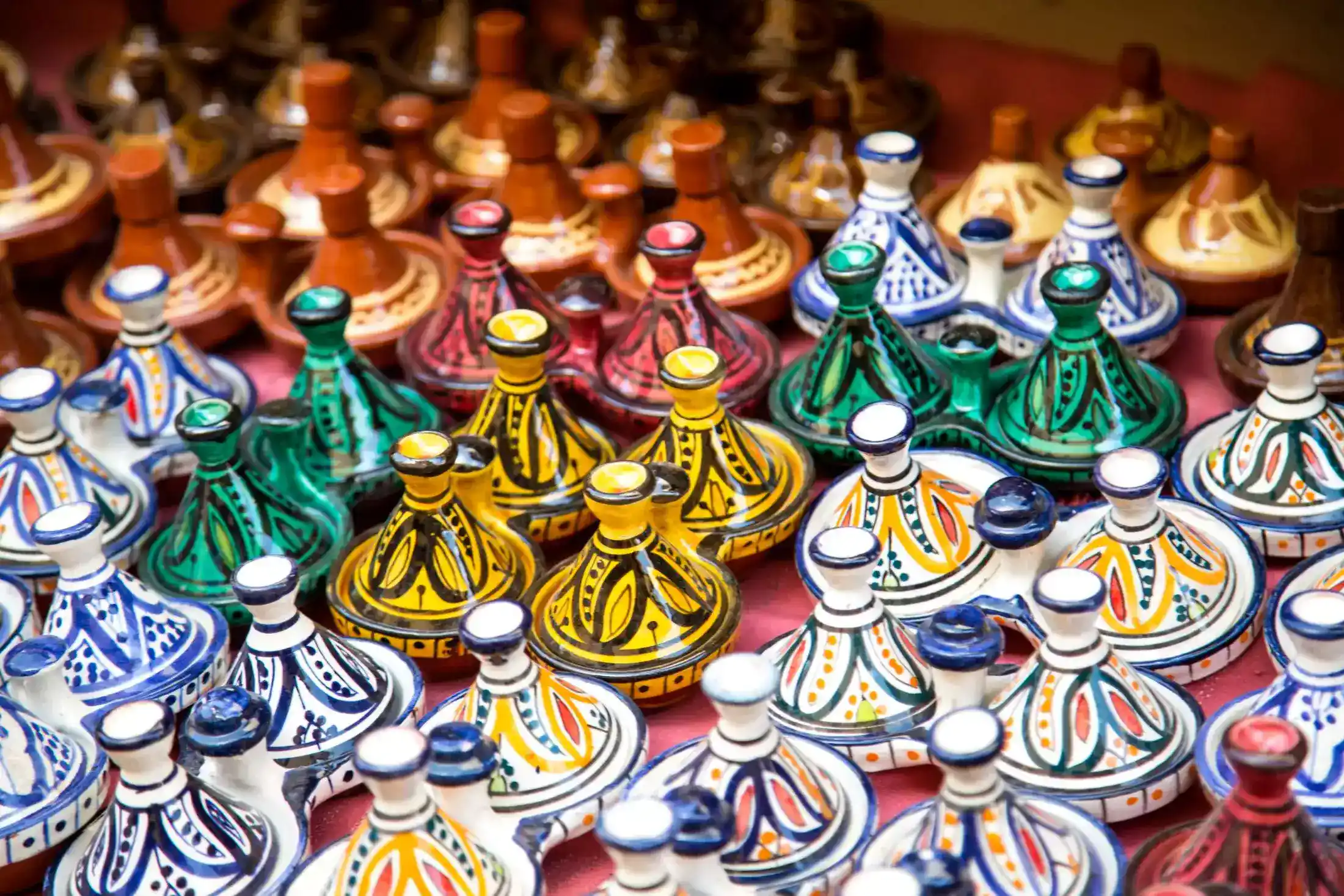 Embark on a full-day journey to Fes, Morocco’s cultural capital. Visit its UNESCO-listed medina, explore ancient streets and souks, and take part in a private pottery workshop with a local artisan. Discover centuries-old traditions and craftsmanship before returning to Rabat in the evening.
