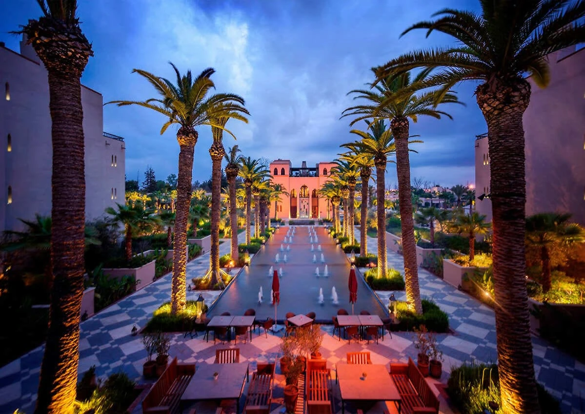 Enjoy breakfast at the hotel before your private transfer or 1st-class train journey to Marrakech, lasting approximately 3.5 hours. Upon arrival, check in to Four Seasons Resort Marrakech and enjoy the rest of your day at leisure with optional spa access or time at the poolside oasis.