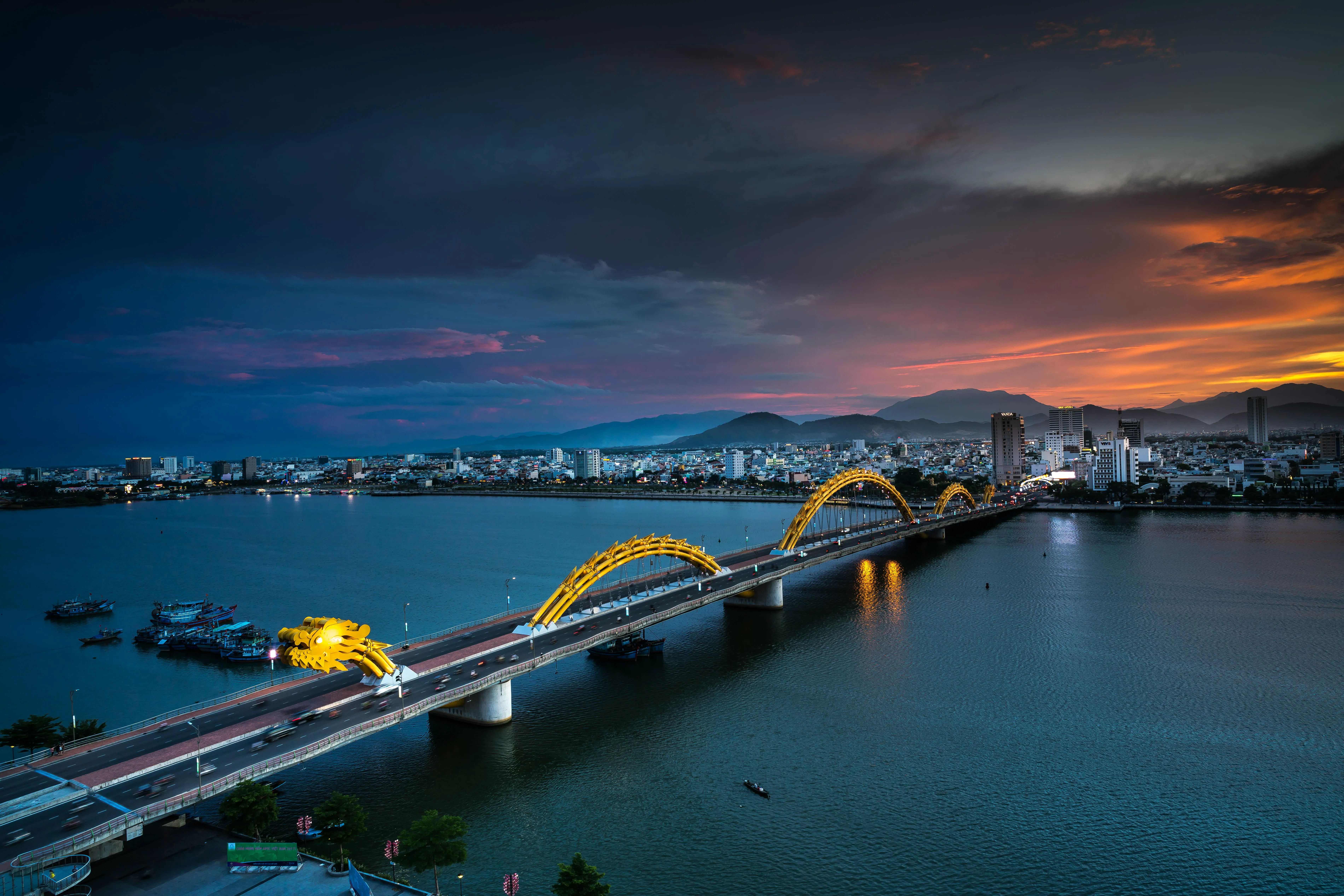 Dock in Da Nang, Vietnam’s coastal gem. Visit the Marble Mountains, photograph Hoi An at sunset, or admire the fire-breathing Dragon Bridge. Enjoy a dinner in lantern-lit streets or shop for local crafts. This stop blends cultural intrigue and natural beauty, with every moment tailored to reveal the richness of Central Vietnam’s heritage. Enjoy every detail, from handcrafted cuisine and curated excursions to starlit evenings aboard your floating sanctuary.