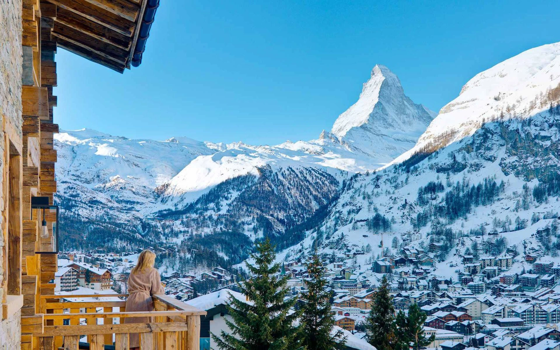 Depart Lausanne with a private driver for the scenic journey to Zermatt. Arrive at Mont Cervin Palace for a two-night stay, where the Matterhorn provides an unforgettable backdrop. In the afternoon, enjoy a guided tour through the alpine village`s historic streets and wooden chalets. Relax in the hotel`s spa, swim in the indoor pool, or savor Michelin-starred dining while admiring the majestic mountain views.