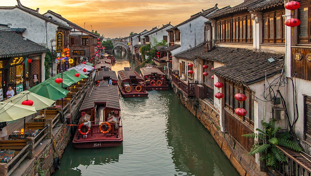 Embark on a private excursion to Suzhou or one of the nearby water villages, famed for tranquil canals and elegant Ming Dynasty architecture. Drift along waterways lined with historic homes, then stroll through exquisite classical gardens. Return to Shanghai in the evening and relax in the Peninsula`s luxurious surroundings, or enjoy a fine dining experience at one of the city`s Michelin-starred restaurants before settling in for the night.