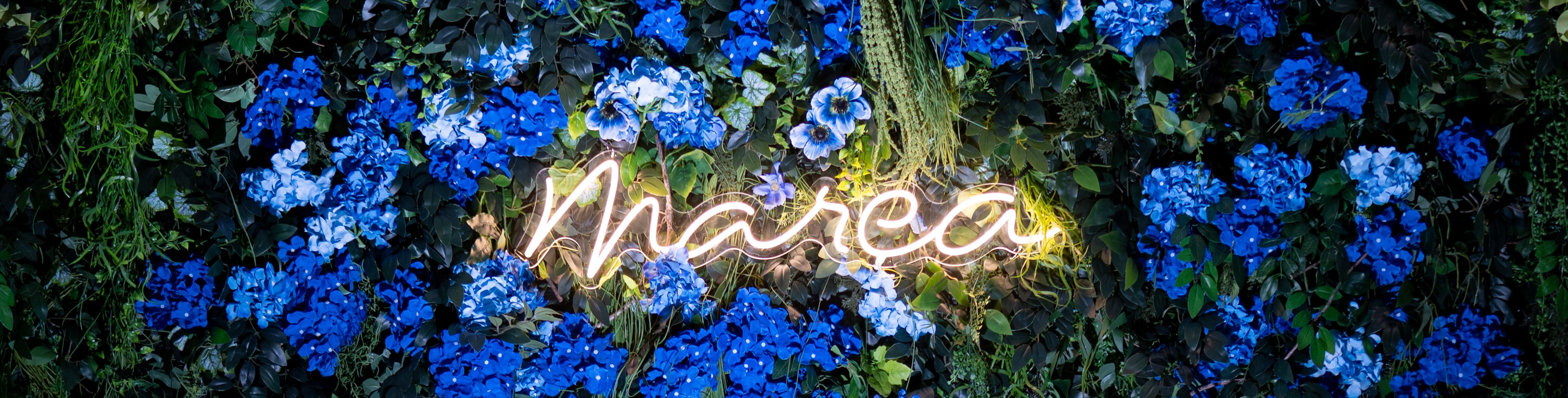 two guests dining in love for valentine's day at marea enjoying bowls of pasta