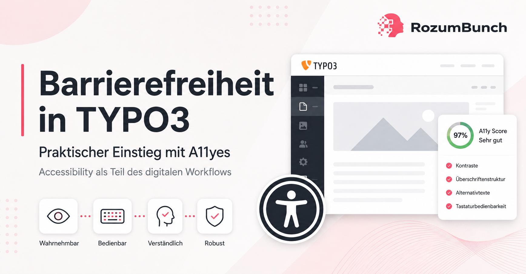 Barrierefreiheit in TYPO3: Warum der praktische Einstieg zählt