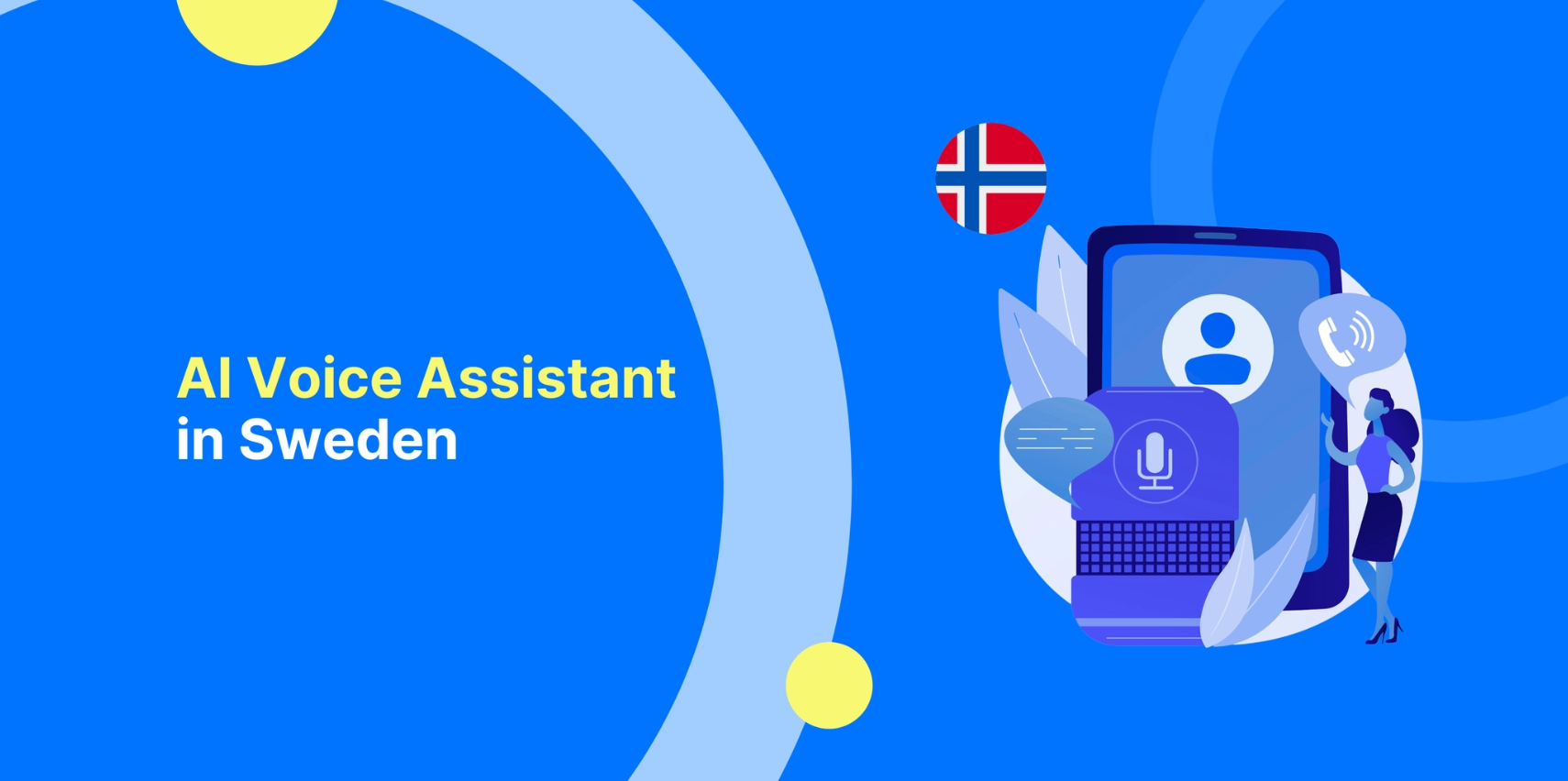 AI Voice Assistant Sweden | Voice AI & AI Call Center Solutions | Brightcall