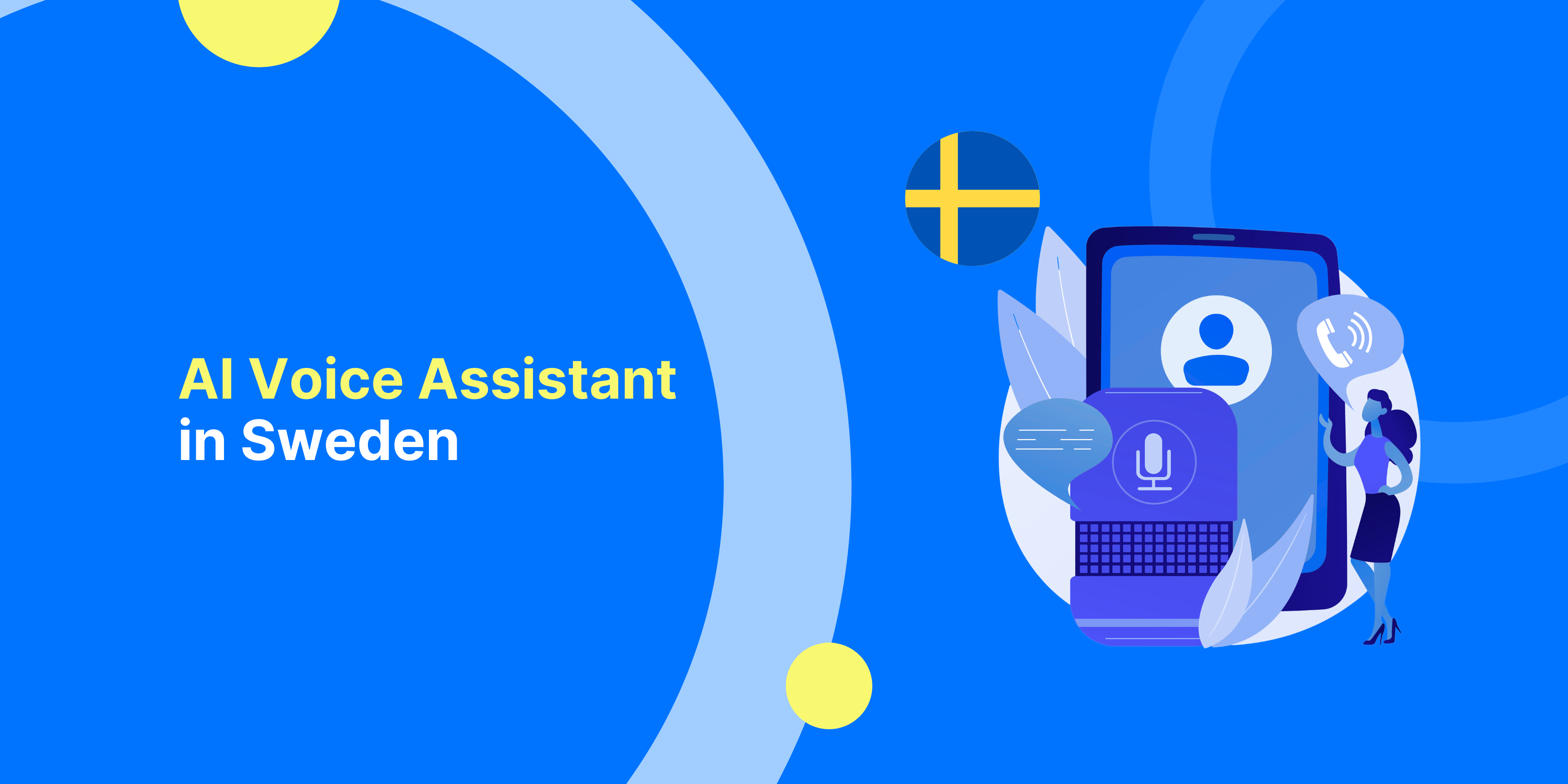 AI Voice Assistant Sweden | Voice AI & AI Call Center Solutions | Brightcall