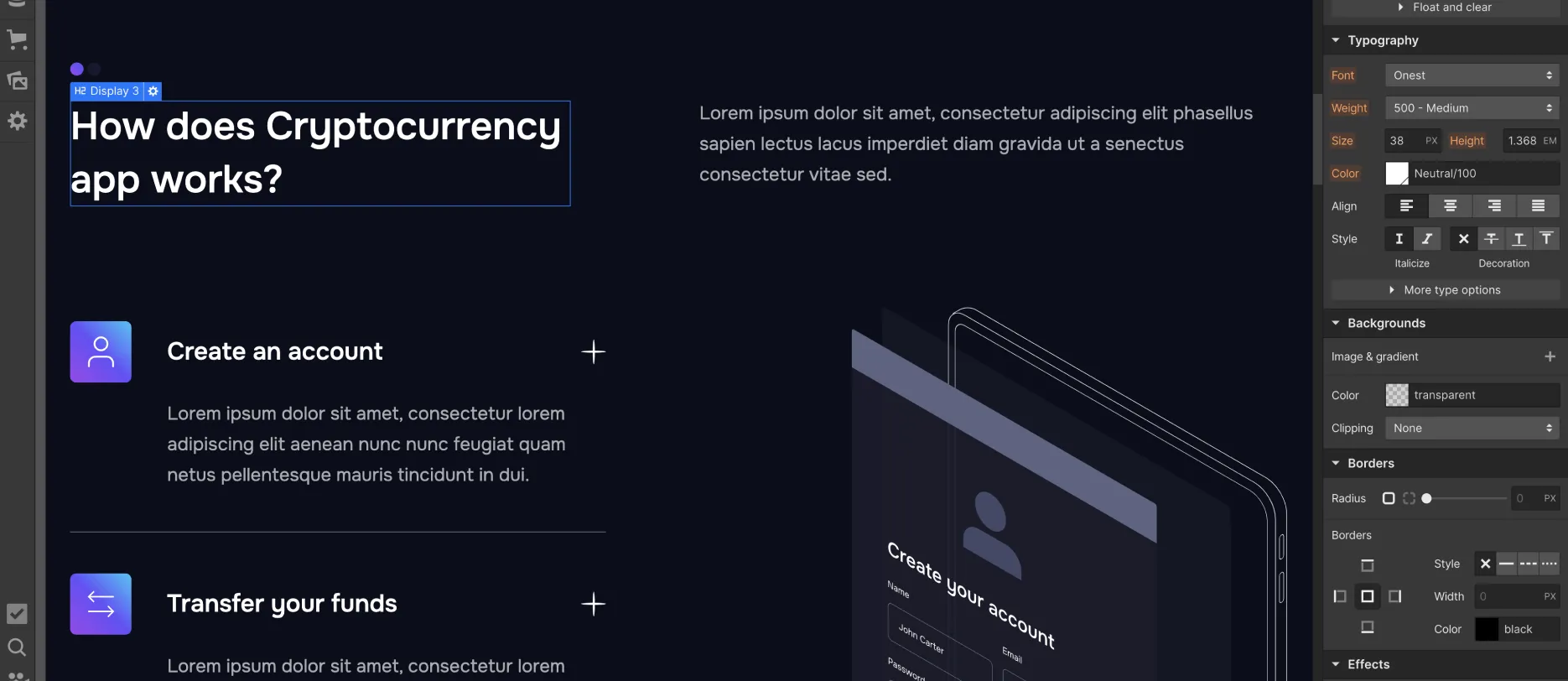 Static Content - Cryptocurrency X Webflow Template