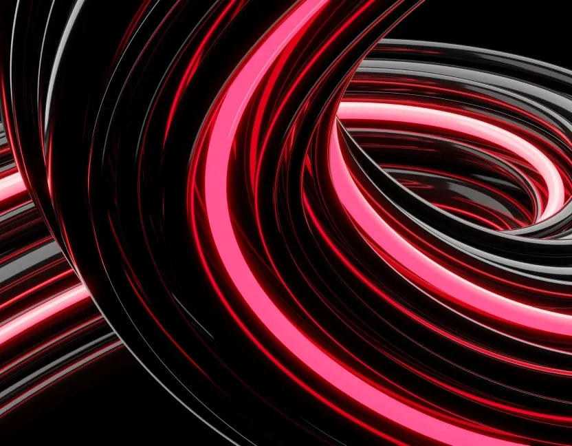 neon light in the dark