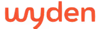 Logotipo da marca Wyden em texto vermelho estilizado.