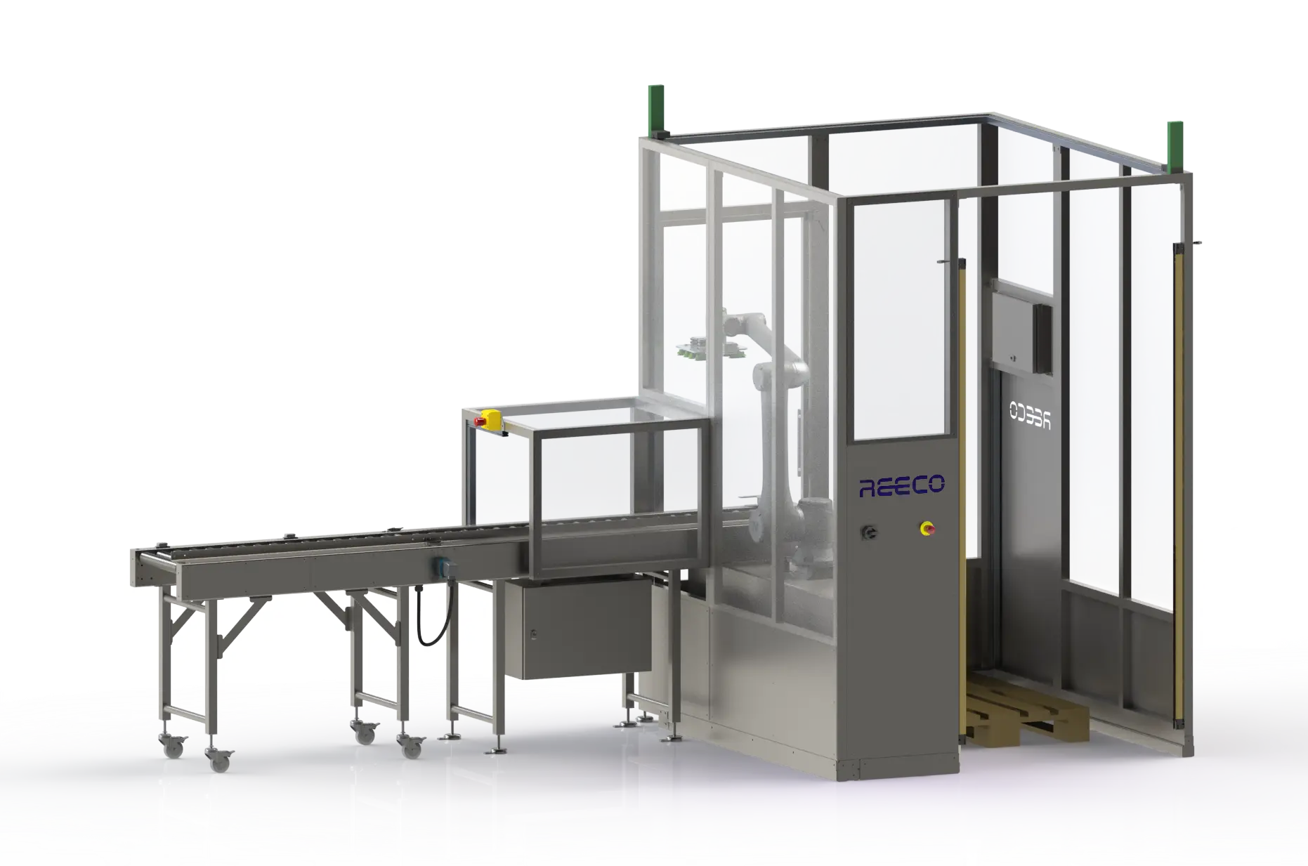 Palletising from Reeco