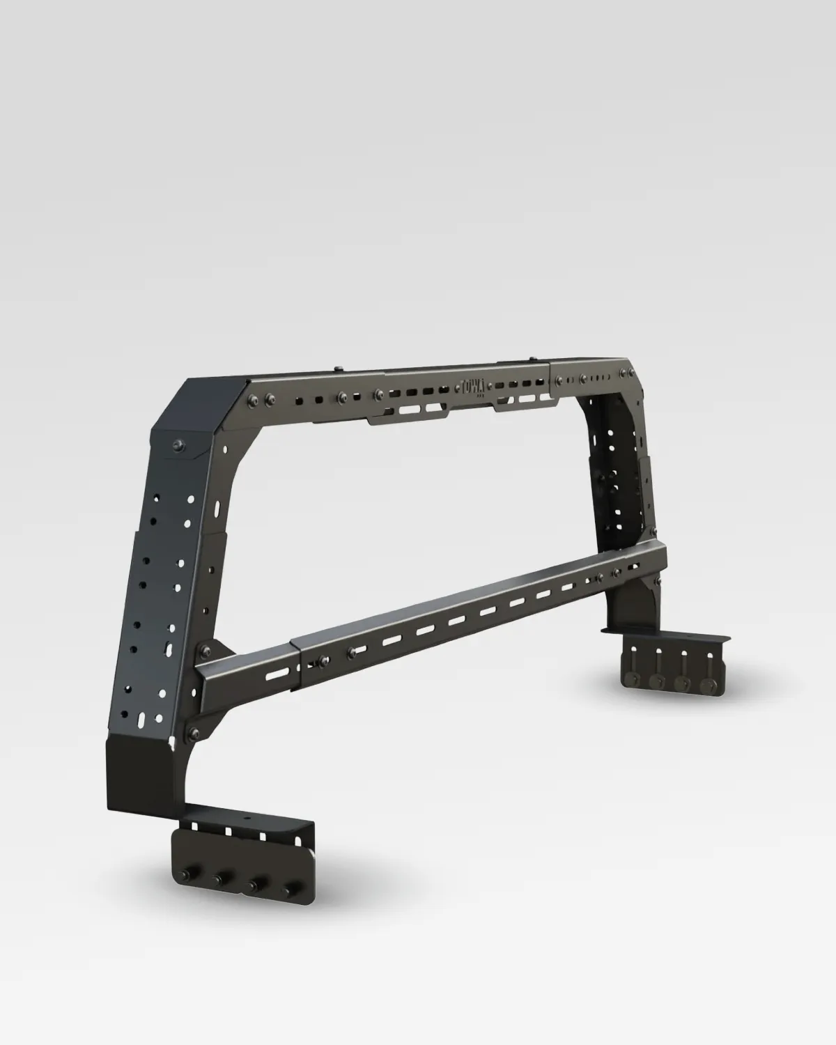 TUWA Pro 4CX Series Shiprock Height-Adjustable Bed Rack Crossbar for Toyota Tacoma (2005–Present)
