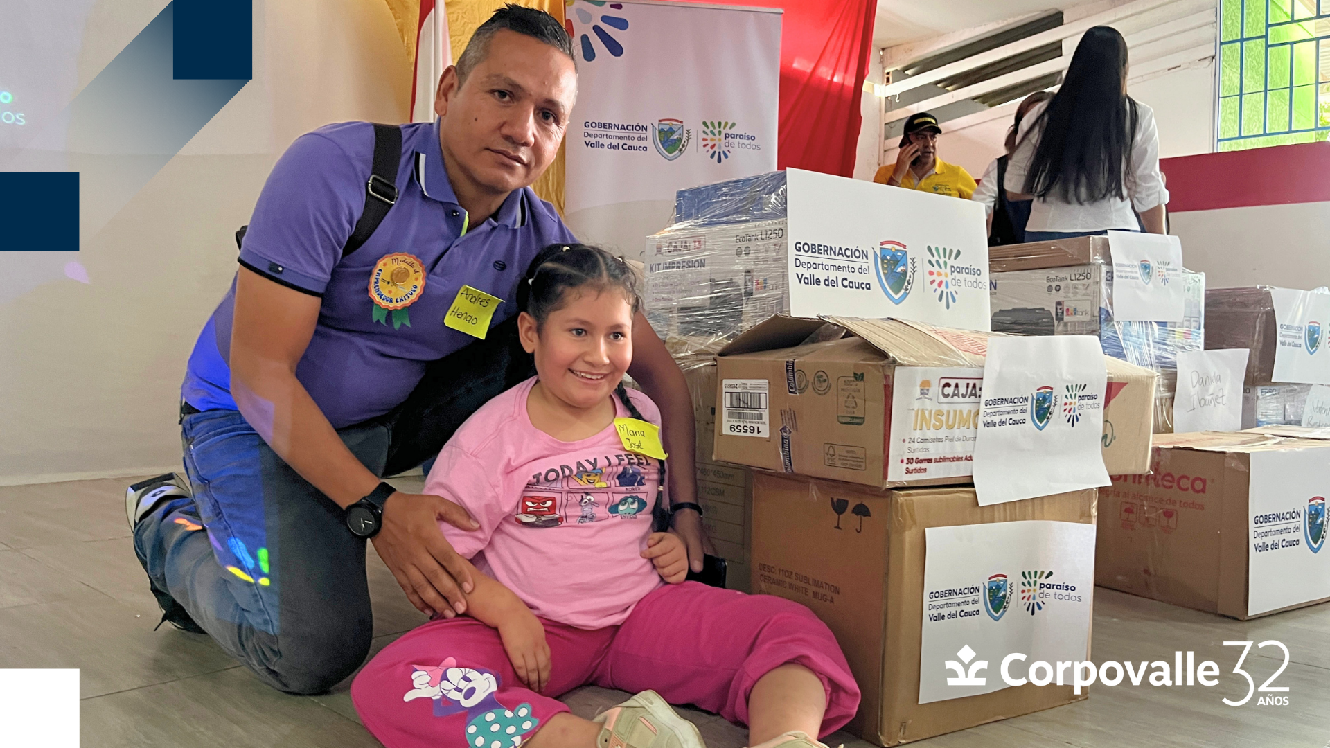Corpovalle acompañó esta jornada como agencia de desarrollo del Valle del Cauca, aportando coordinación técnica y operativa para que las acciones del programa lleguen de manera organizada a sus beneficiarios