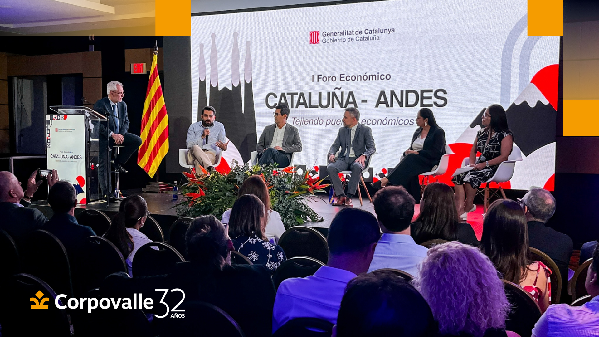 presente nuestro CEO y gerente regional de la reconstrucción del Valle del Cauca, Adrián Zamora; Paola Pabón