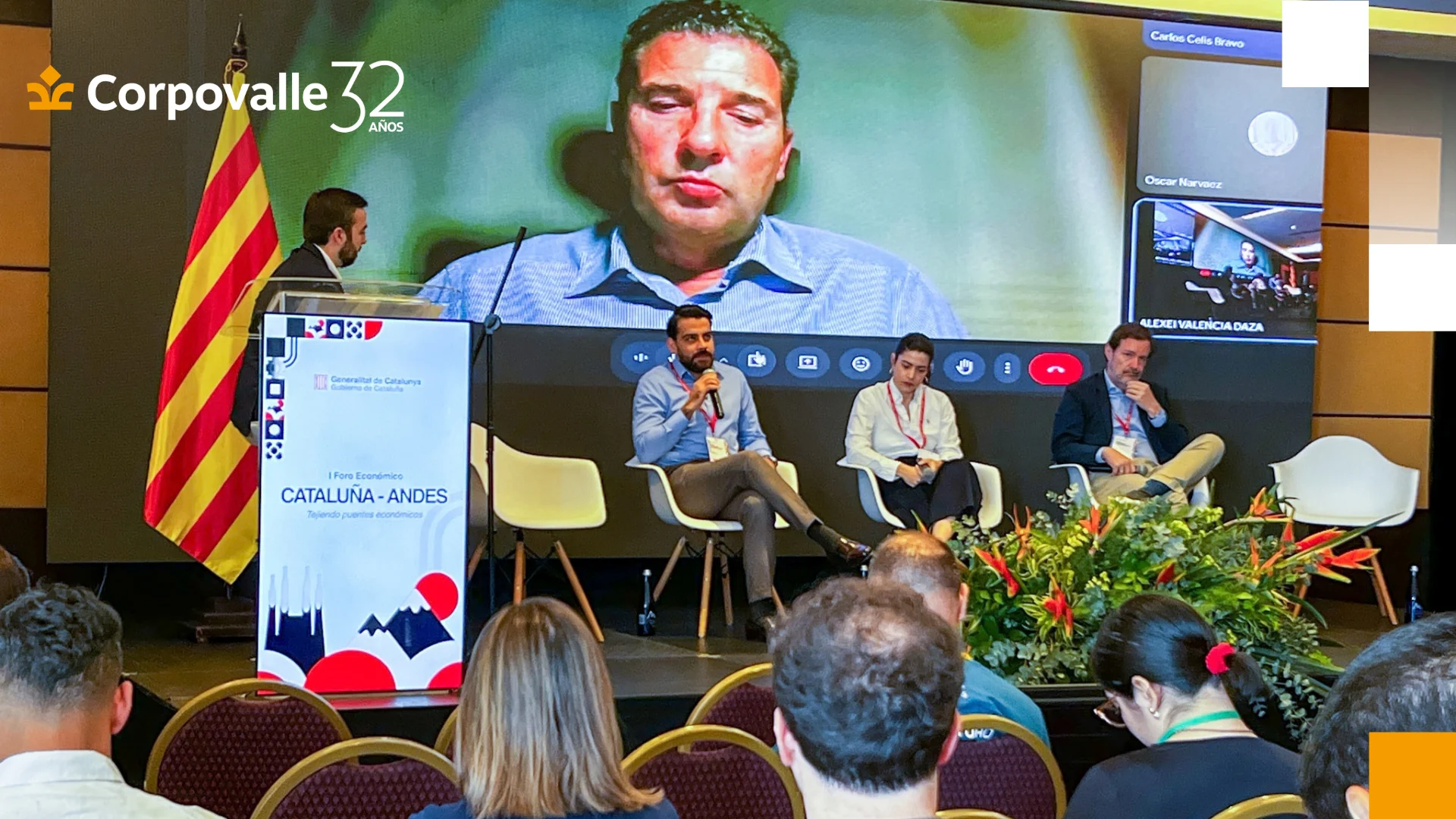 El espacio reunió perfiles provenientes de la academia, la promoción de inversiones y el desarrollo regional. Entre los participantes estuvieron nuestro CEO y gerente regional de la reconstrucción del Valle del Cauca, Adrián Zamora Duque; Esteban Piedrahita Uribe, rector de la Universidad Icesi y Daniella Guzmán, gerente de Agroindustria, Logística y Energía Renovable de Invest Pacific.