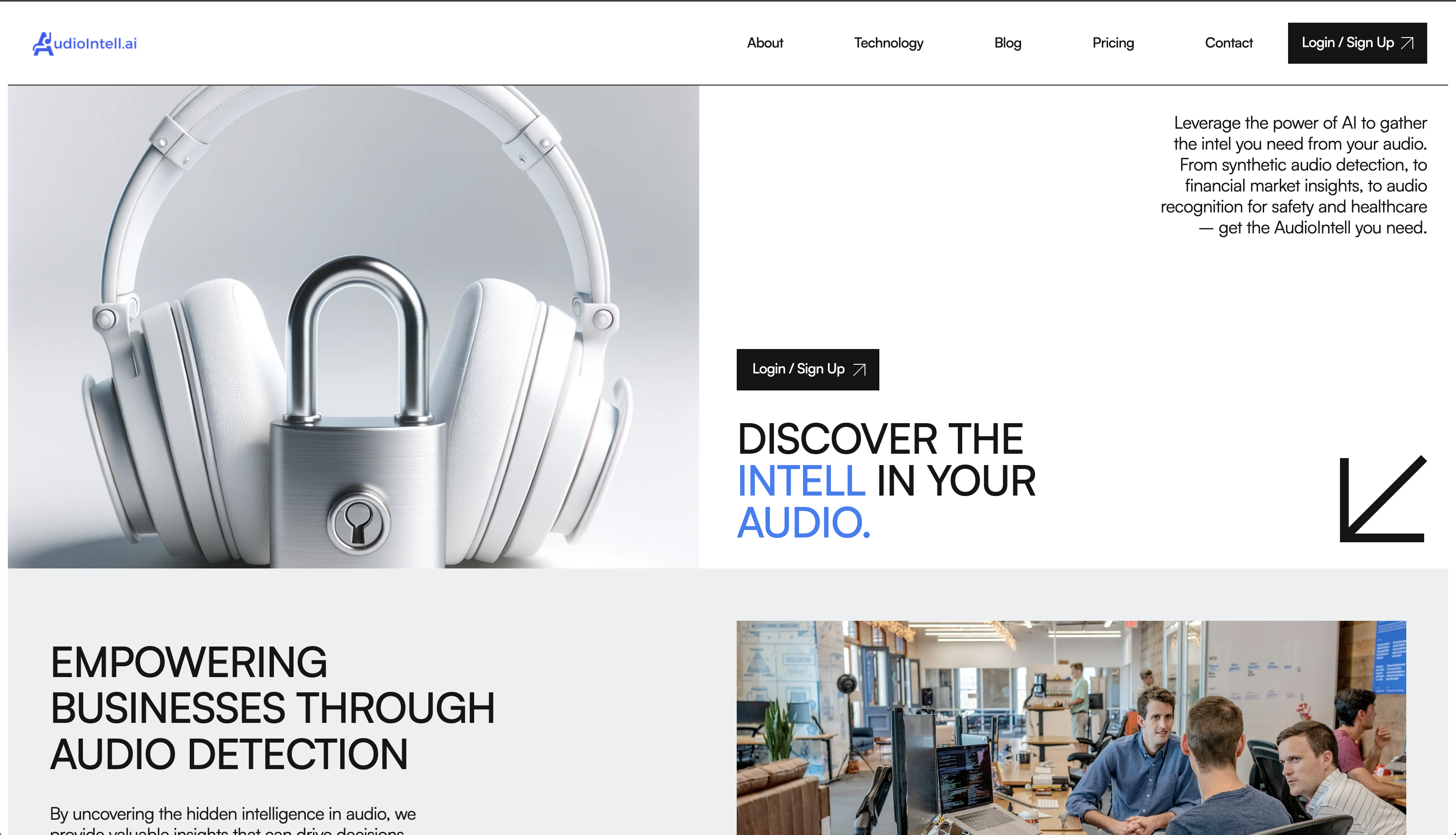 AudioIntell.ai - AI Audio Detection Tools for Advanced Analytics