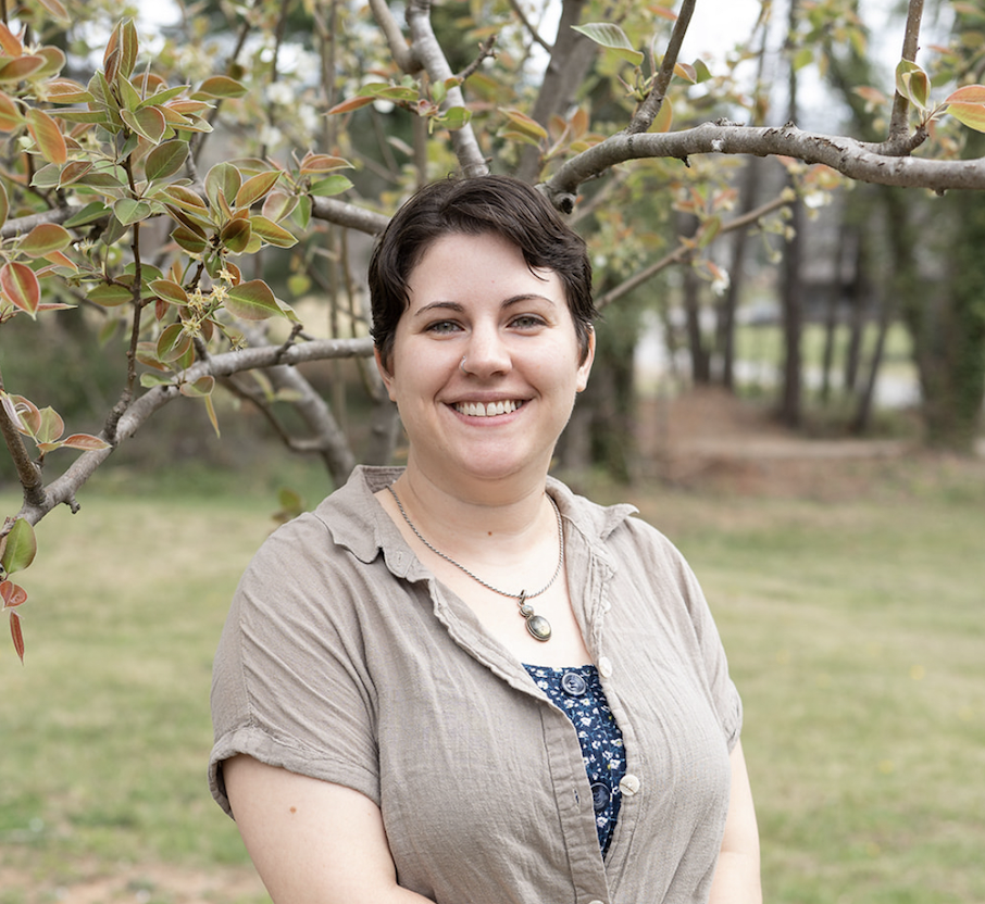 A photo of your organizer Kyra in Charlottesville, VA.