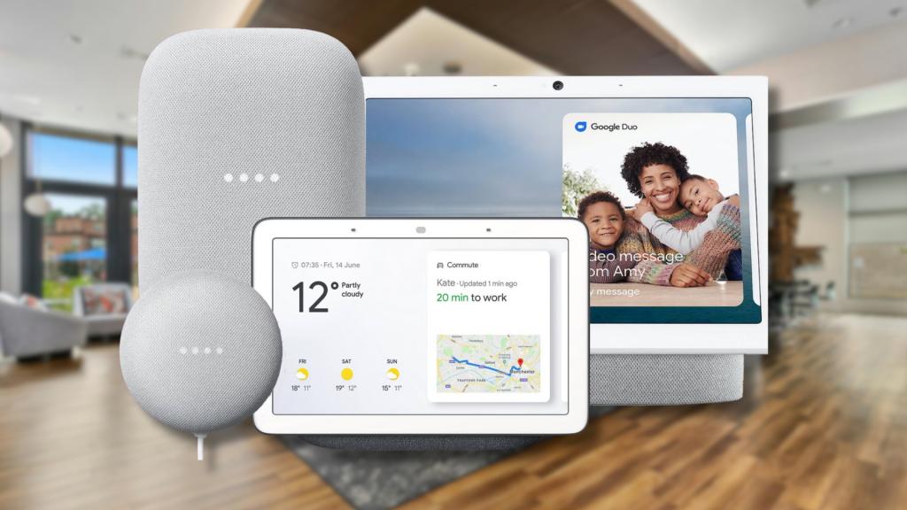 Smart home setup with Google Nest Hub