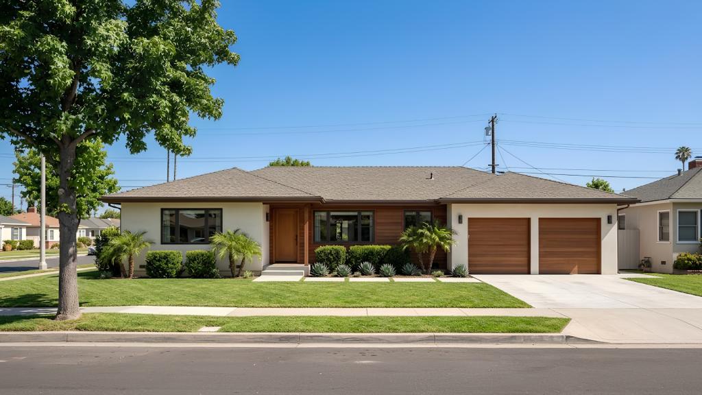 Single-story home with an attached garage in Los Angeles