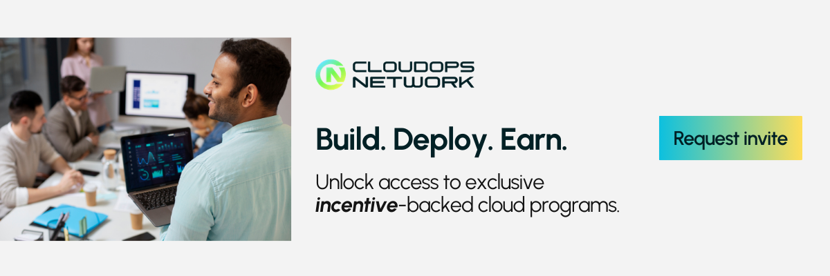 unlock access to incentive - CloudOps Network
