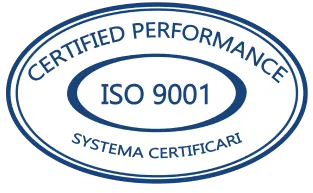 Performance Certificate ISO 9001