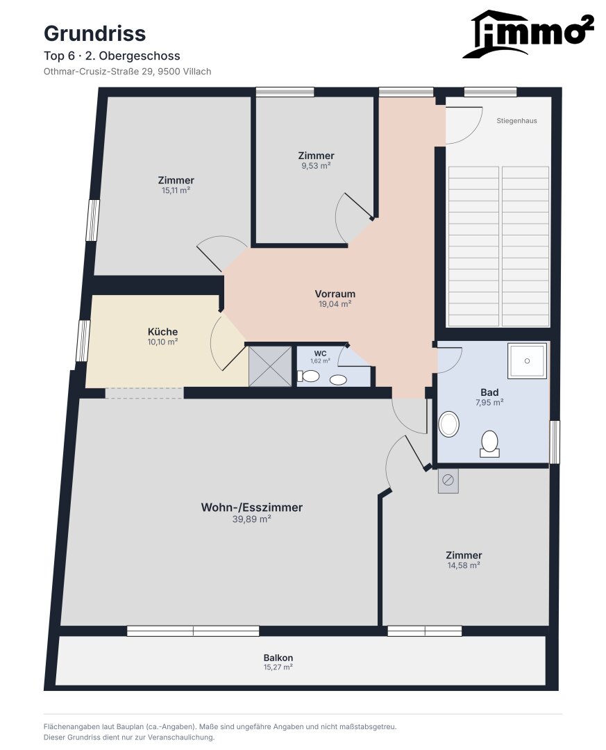 4 - Zimmer Familienwohnung mit Balkon in Villach - Völkendorf Bestlage!