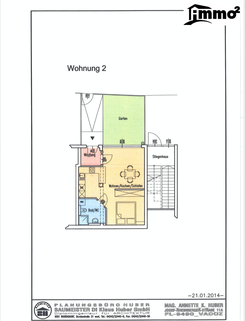 Kleine - Terrassenwohnung in Bestlage von Villach - Völkendorf!