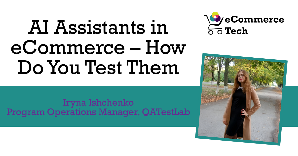 AI Assistants in eСommerce – How Do You Test Them