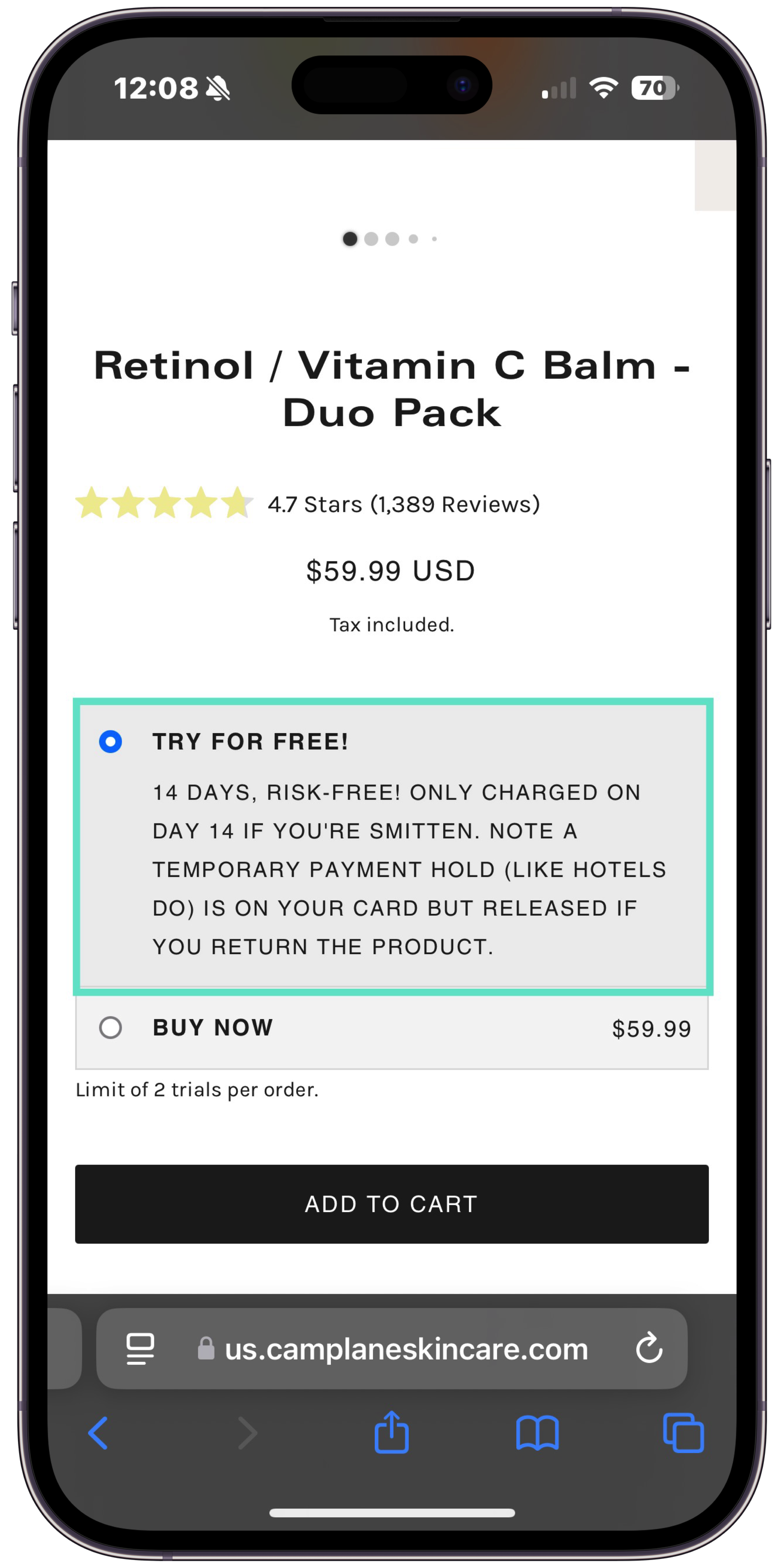 TryOnify - 1. PDP.png