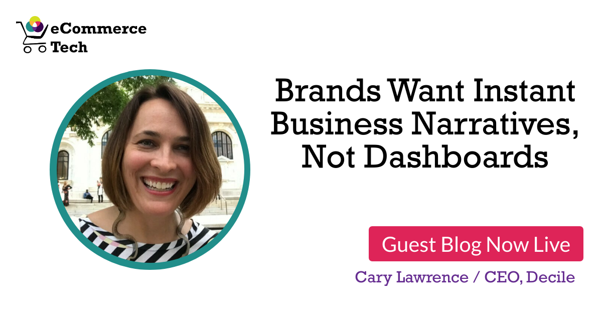 Brands Want Instant Business Narratives, Not Dashboards