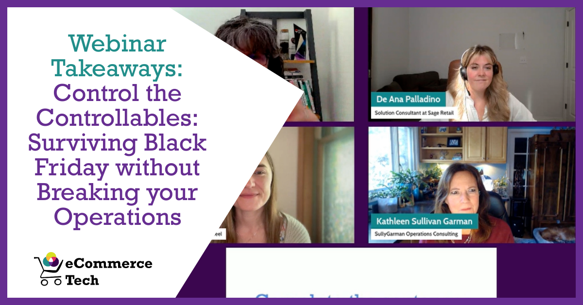 Control the Controllables: Surviving Black Friday without Breaking Your Operations