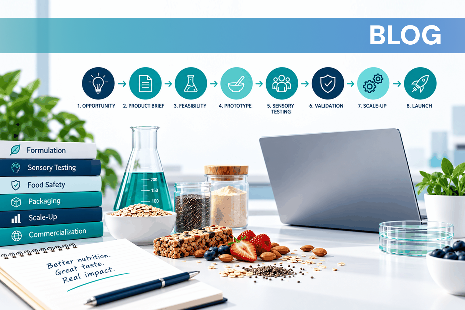 R&D Guide to Food Product Development: Step-by-Step with Examples