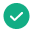 White check mark inside a green circle indicating confirmation or success.