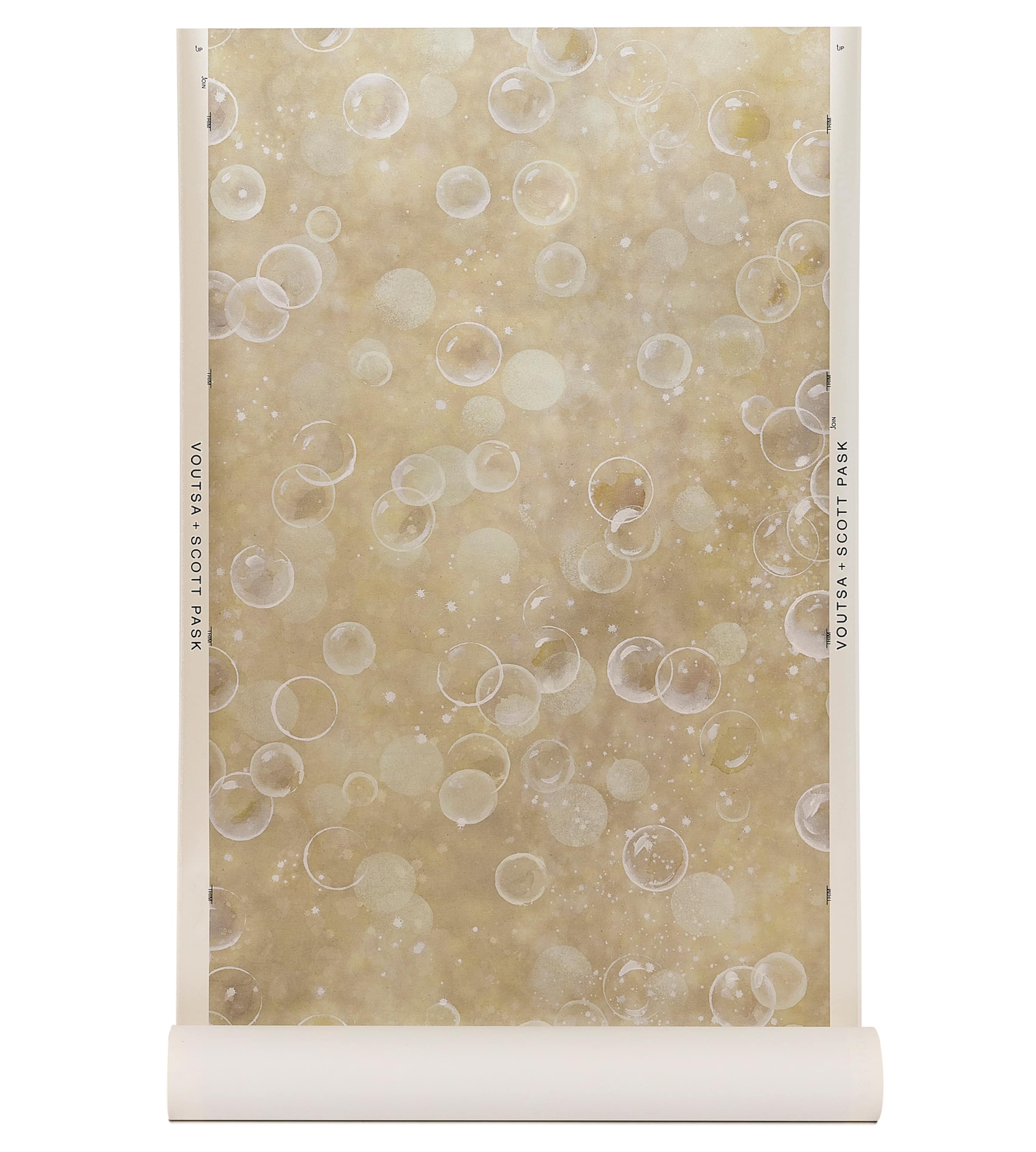 Fizz Wallpaper in Brut (x Scott Pask) Roll
