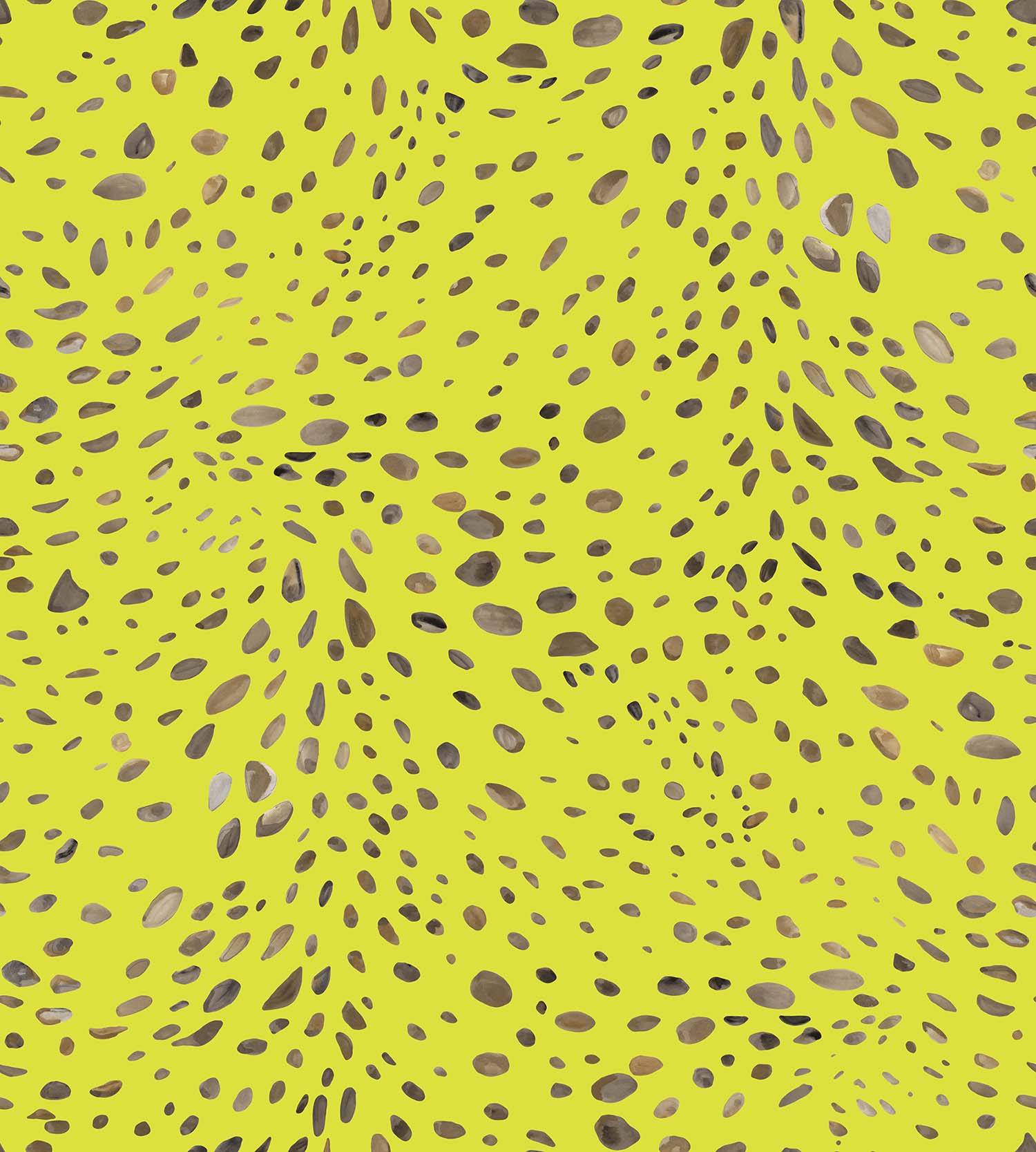 Cheetah Trompe L'oeil Chartreuse