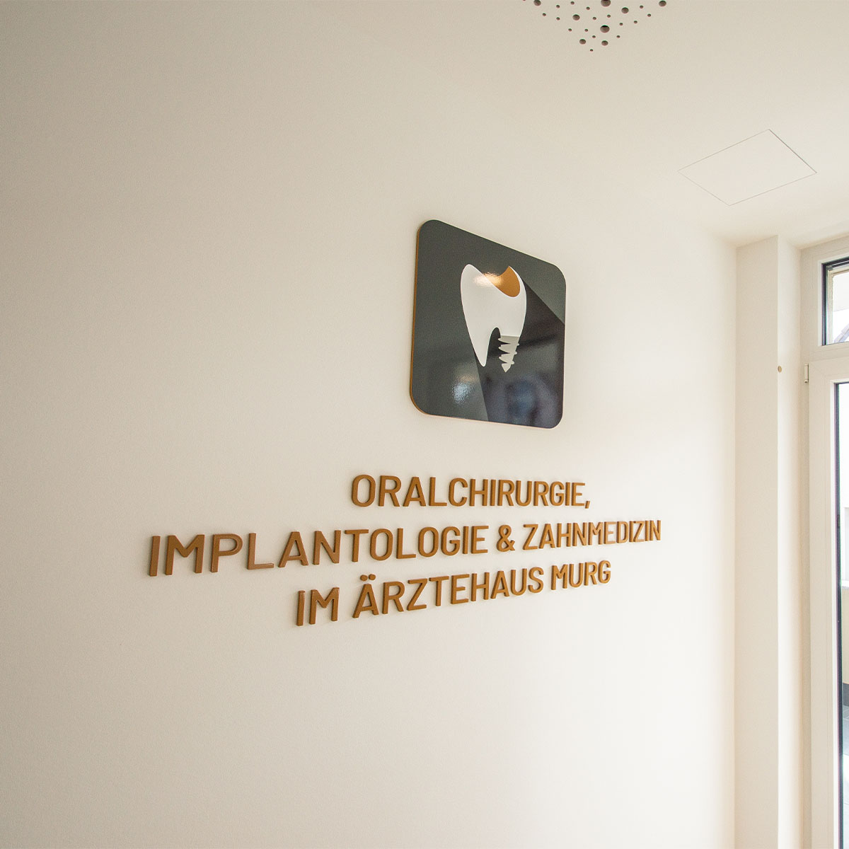 Werbetechnik Acryl-Schriftzug