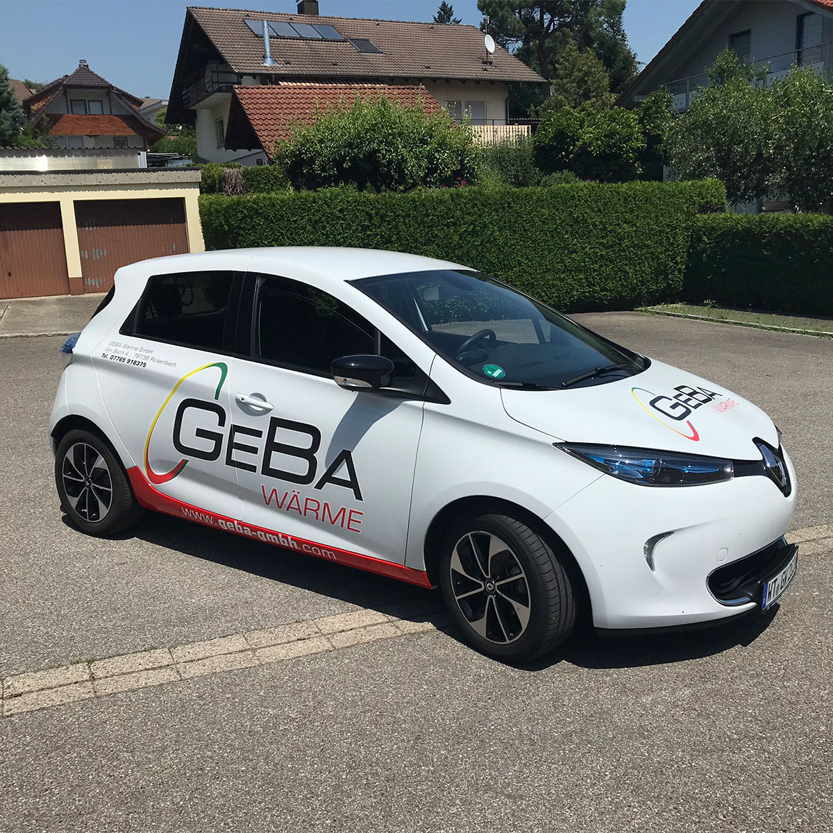 Werbetechnik Fahrzeugfolierung